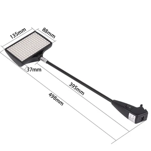 12W Portable LED Booth Light Adjustable Trade Show Lighting, Exhibition Display Spotlight, Stage Light for Event & Museum