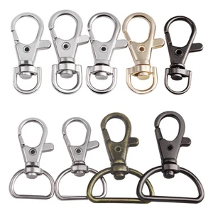 Wholesale Custom Size Metal Swivel Snap Hooks Swivel Spring Clasps for Bag Accessory
