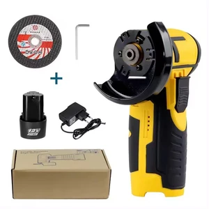 21V 100/125mm Brushless Cordless Angle Grinder Industrial DIY Lithium-Ion Power Tool Trigger Cutting Grinding Polishing Machine