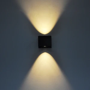 Modern Mounted Indoor Wall Lamp Design Interior Sconce Bracket Decorative up and Down LED Wall Light for Home