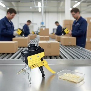 Industrial Hot Melt Glue Gun MHG-140 Mini Hand Gun Hot Melt Glue Applicator Machine Continuous Hot Melt Glue Gun