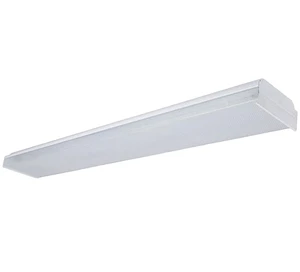 Industrial Metal AC Garage Shop Store Storage Led Wraparound Surface Mount Ceiling Light Fixture