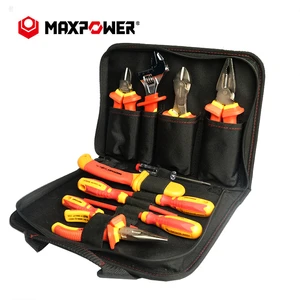Maxpower VDE Insulated 11PCS Electrical Protective Tools Set 1000V High Voltage Special Multi-functional Insulated Tool Set