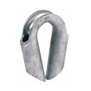 Hot Galvanized Steel Pipe Thimble for Fibre Rope