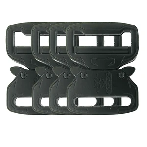 Zinc Alloy 1.5-inch Metal Alloy Quick-release Buckle 38mm Tactical Detachable Bag Buckle