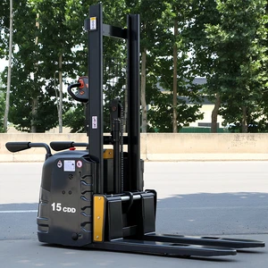 Factory Wholesale 1.5Ton2Ton Safety Stacker Lithium Battery Stacker Reach Electric Stacker For Sale