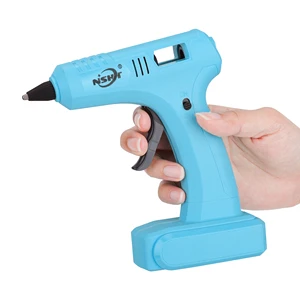 Cordless Hot Glue Gun High Quality Factory Wholesale Free Sample 8.4V 40W Rechargeable Battery Glue Gun