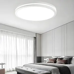High Quality Fashion Style Decorative Home Bedroom Lighting Office Modern Design Led Ceiling Lamp Iron Base Surface Mounted