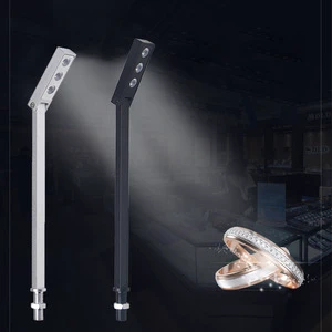 1W Modern Jewelry LED Spotlight with Adjustable Color Temp & Waterproof for Museum and Shop Display Lighting Cabinet