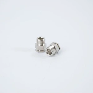 ZHENXIN ZX026 OEM/ODM High Precision CNC Machined Stainless Steel Fittings Custom Threaded Connectors Surface Treatment Options