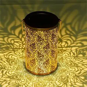 Solar Powered Lamp for Indoor Decoration