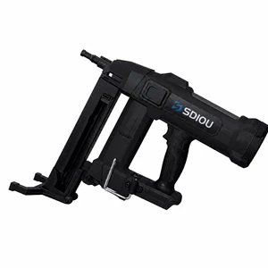 Rechargeable Cordless Steel Nail Gun 1 Year Warranty Industrial DIY Grade No Gas Required for Concrete Framing Building Projects