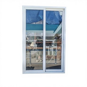 Modern Design Safety Glass Double Glazed PVC Horizontal Sliding Windows and Door for Balcony Outdoor Villa