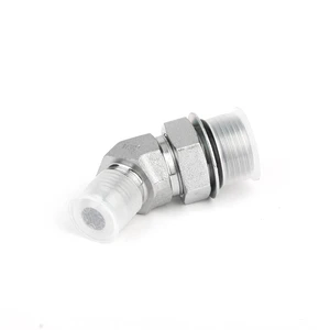 6802 45 Degree Ring Sealed JIC Nut Rotating Adapter 7/16 To 2 1/2 Hydraulic Joint 6802