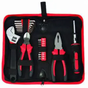 Hand Tool Kit High Quality 22 Pieces Household Hand Tool Kit With Zipper Bag