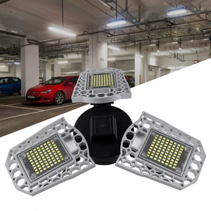E27 Garage LED Bulb Lamp 60W 80W 100W Deformable Light Sensor Waterproof Outdoor Lighting High Bay Industrial Lights