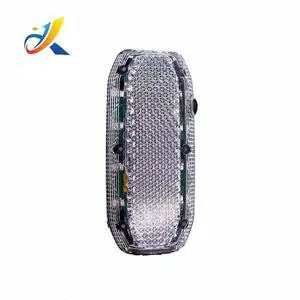 Durable Rechargeable LED Shoulder Light with High Intensity Prismatic Retroreflective Traffic Blinking Warning Lamp