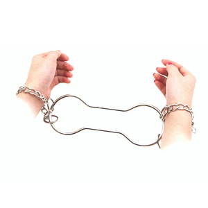 Stage Magic Houdini Shackle Escape Chain for Professional Magician