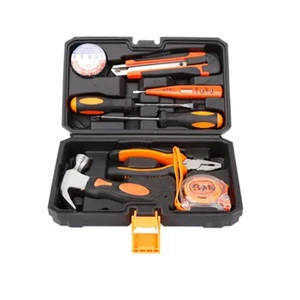 Heavy Duty Household Hand Tool Kit 9pcs to 49pcs Complete Steel Tool Box Set Includes Multimeter for Home Repair