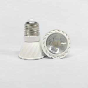 High Brightness Led Light Cup MR16 Plastic Coated Aluminum Light Cup 5W 220V Cob Light PWM Dinmming