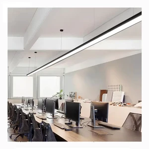 Indoor Led Linear Lighting Office School Shop 25w 30w 40w Led Batten Linear Light