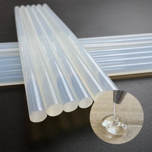 Transparent EVA Hot Melt Glue Stick Silicone For Woodworking Packing Construction Compatible Cristal Clear Hot Melt Glue Gun