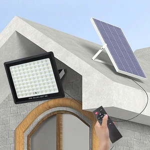Factory Waterproof Ip65 Led Flood Light 200w 300w ABS Outdoor Solar Flood Lights