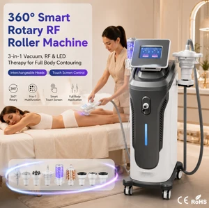 Professional 360° Smart Rotary Roller LED Blue Light Body Contouring Machine