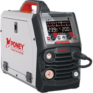 Hot MIG 200AM LED Screen Inverter IGBT Single Pulse MIG/TIG/MMA Welder Aluminum Multifunction Welding MCU Mig Welding Equipment