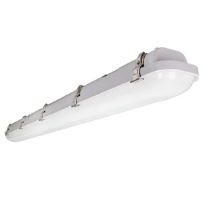 4ft 40W 4000LM Batten Light Fixture 1270mm IP65 Waterproof LED Tri-proof Lamp Motion Sensor 3000K-6500K AC85-265V for Warehouse