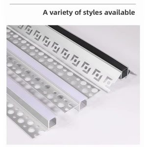 Geside Double Eyelid Inlaid SMD RG0 Ceiling Linear Light External/Internal Corner Aluminum Groove Supermarket IP65 12V 3-Year