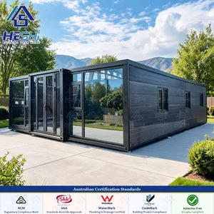 Australian Standards 40Ft 20Ft Prefab Expandable Container House 1 2 3 4 5 Bedroom Garden Sale Modular Home Granny Flat