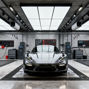 Direct Sales Modern Garage Box Light Panel Led Light Muti Sized Led Ceiling Garage Lights for Car Wash Shop
