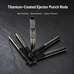 Round Hole Thimble Punch Rod Titanium Plated Moulds