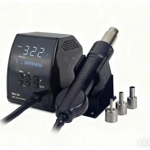 New Hot Air SMD Repair Station With Hot Air Gun AC 110-240V 500℃ Max Temp