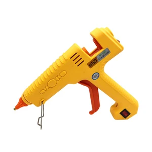 200W Electric Industrial Thermostatic Hot Melt Glue Gun DIY Non-Toxic Multi-Power Versatile Plastic/Paper/Metal 220V 3-Year
