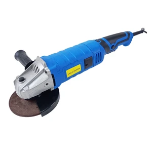 KQ-9125 Corded Angle Grinder Industrial Grade 5'' 1050W Copper Brushed Motor Variable Speed Heavy Duty Trigger Switch Long