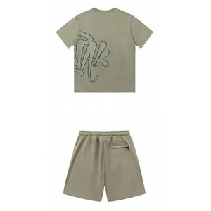 Men's Summer Casual Sleeve Shorts Outfits Jogging Suit Two Piece Set Men's Summer Sets For Sale