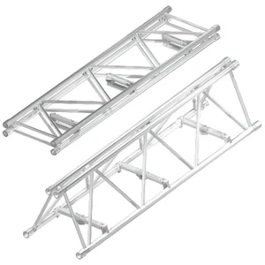 52 Heavy Duty Folding Silver/Black Aluminum Alloy Truss for Stage Lighting Exhibitions Sport Hall Trade Fair Theater