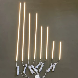 Luxury Hotel Lobby Decoration WPC Wallboard Accessories Recessed Double Heads LED Grille Wall Washer Light Ceiling Lamp