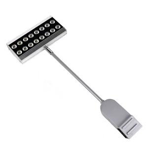 35W Long Arm LED Trade Show Light Adjustable Color Temp 3000-5700K High CRI 80 Silver Aluminum IP20 Brighten Exhibit Lighting
