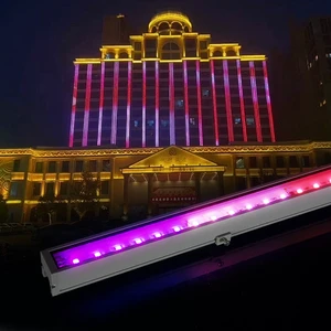 High Quality RGB LED Linear Lights for Hotel Shopping Mall & Landscape Decoration External Building IP66 Rating