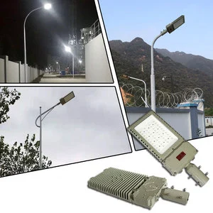 Explosion Proof LED Street Light ATEX IECEx IP67 Corrosion Resistant for Offshore Oil Gas Hazardous Area Lighting