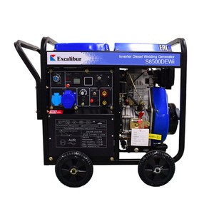 Duel Voltage 230V 380V Professional Manufacture 6KVA Welding Generator Diesel Welder For Company Use