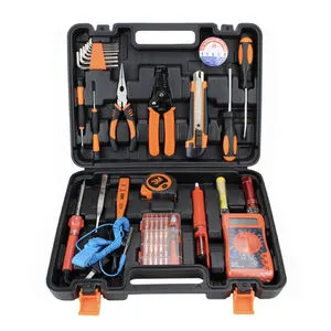 Complete Mechanic Workshop Mini Combo Kit Electrician Household Tool Box Set