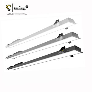 Recessed Linear Light Customized Length Seamless Linkable Office Light Fixture Recessed Led Linear Light Dimmable 40w 60w