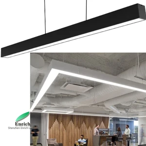 Dimmable Version Led Linear Trunking Lamp With Black/white/silver Housing Colors 20W/40W/50W/60W/80W
