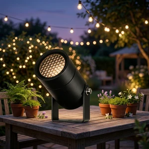 Low Voltage Garden Lights DC24V 3W Aluminum Anti-Glare COB LED Waterproof Outdoor Lawn Light IP67 25 Beam Angle Touch Control