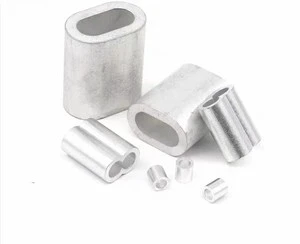 Heavy Duty Stainless Steel Grade Galvanized Welding Cutting Paddle Fittings Wire Rope Slings Thimbles Eye End Alu Sleeve Lugs
