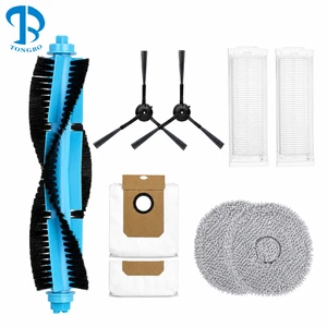 Fit for Cecotec Conga 11090/13090 Spin Revolution Robot Vacuum Cleaner Spare Parts Main Side Brush Hepa Mop Bag Accessories Kit